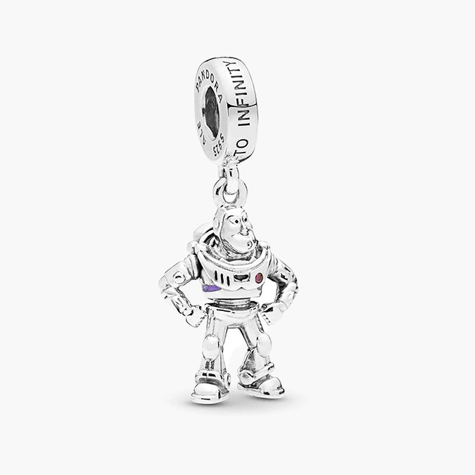 buzz Colgante Plata .925 Rodizado Buzz Light Year 0230 - Imagen 1