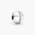 Clip Plata .925 Rodio Zirconias 404