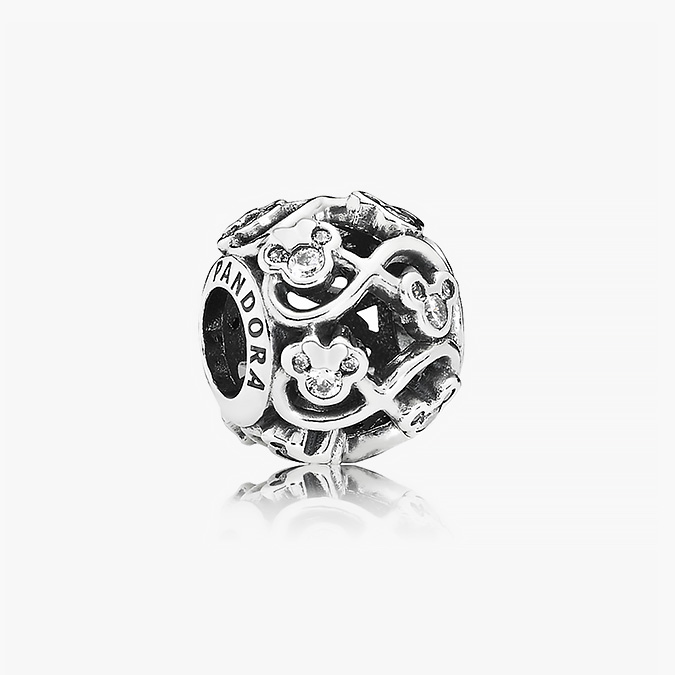 PCH0442P Charm Plata .925 Rodio Mickey 442 - Imagen 1
