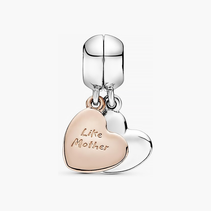 PCH0595P Colgante Plata .925 Rodio Corazones 595 - Imagen 1