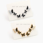 Set Aretes Acero Inoxidable 1577B - Oro