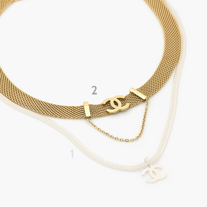 marcate99 Collar Acero Inoxidable Grupo 14 - Imagen 1