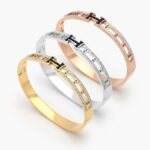 Brazalete Acero Inoxidable 0038 - Oro