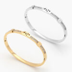 Brazalete Acero Inoxidable 0498 - Oro