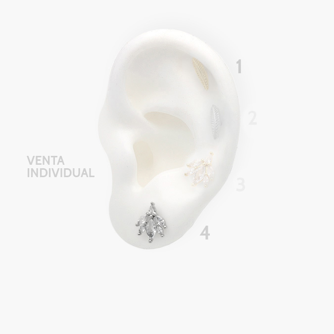 app158 Piercing Acero Inoxidable Grupo 03 - Imagen 1