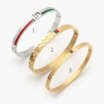 Brazalete Acero Inoxidable Grupo 18 - Modelo 1