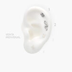 Piercing Acero Inoxidable Animales 0192 - Modelo 1