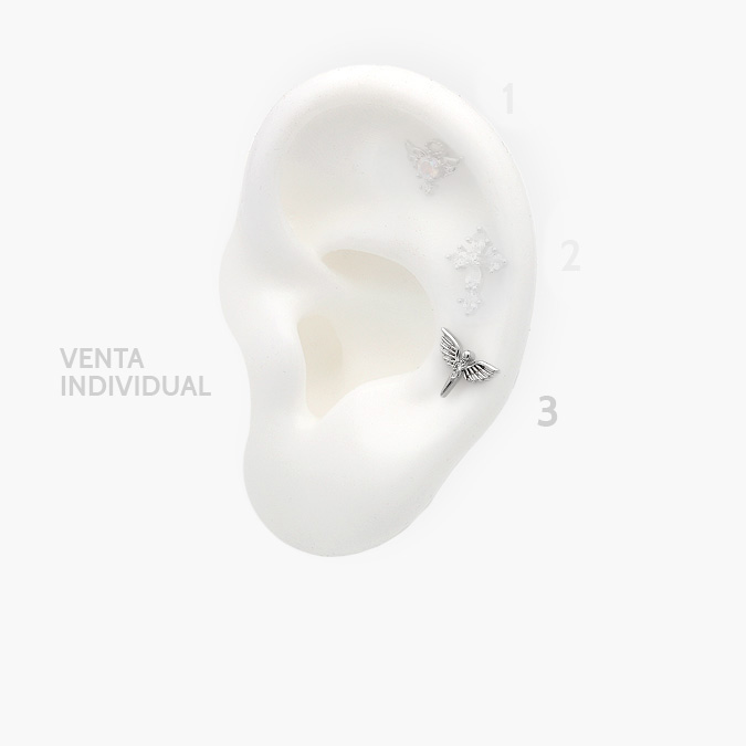 aap0191 Piercing Acero Inoxidable Grupo 0191 - Imagen 1