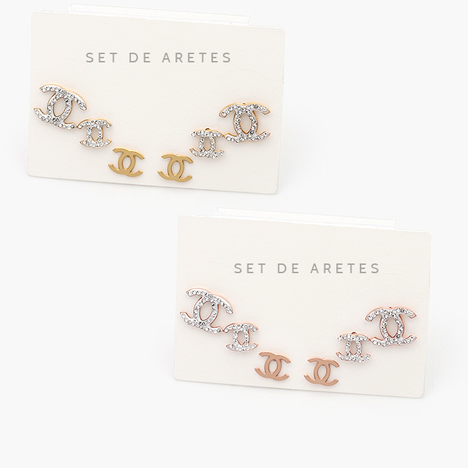 VA8260 Aretes Acero Inoxidable 8260 - Imagen 1