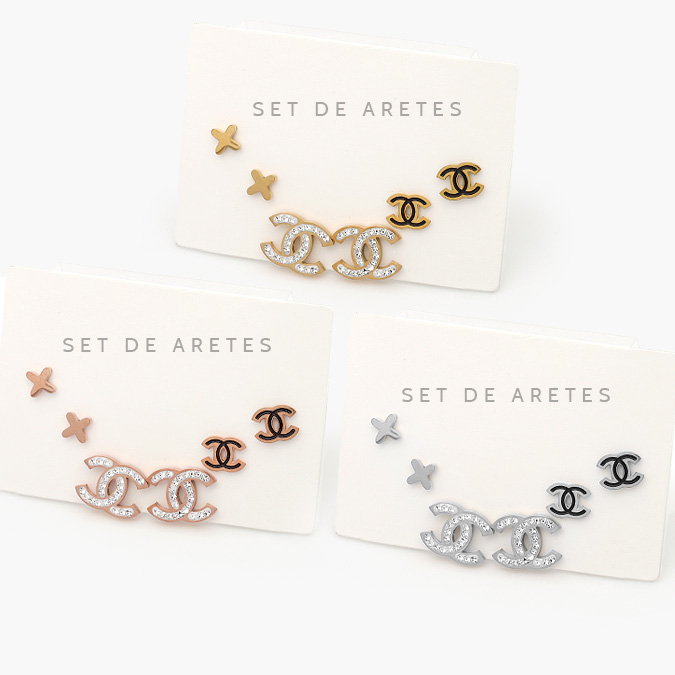 VA8290 Aretes Acero Inoxidable 8290 - Imagen 1