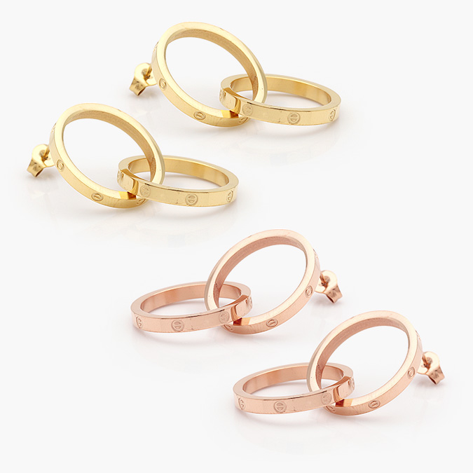 VA967 Aretes Acero Inoxidable 967 - Imagen 1