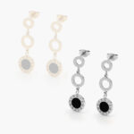 Aretes Acero Inoxidable 8050 - Plata