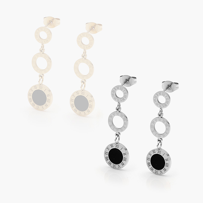 marcate144 Aretes Acero Inoxidable 8050 - Imagen 1