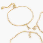 Pulso Chapa de Oro Iniciales Zirconias 0749 - A