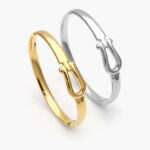 Brazalete Acero Inoxidable Hebilla 471 - Oro