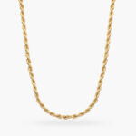 Cadena Chapa de Oro Torsal 3mm. 0024