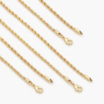 Cadena Chapa de Oro Torsal 3mm. 0024 - Imagen 2