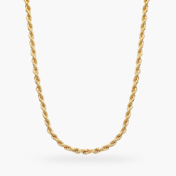 CC Cadena Chapa de Oro Torsal 3mm. 0024 - Imagen 1