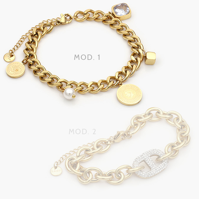 ap0420 Pulso Acero Inoxidable Moneda Perla 420 - Imagen 1
