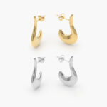 Aretes Acero Inoxidable 106 - Oro