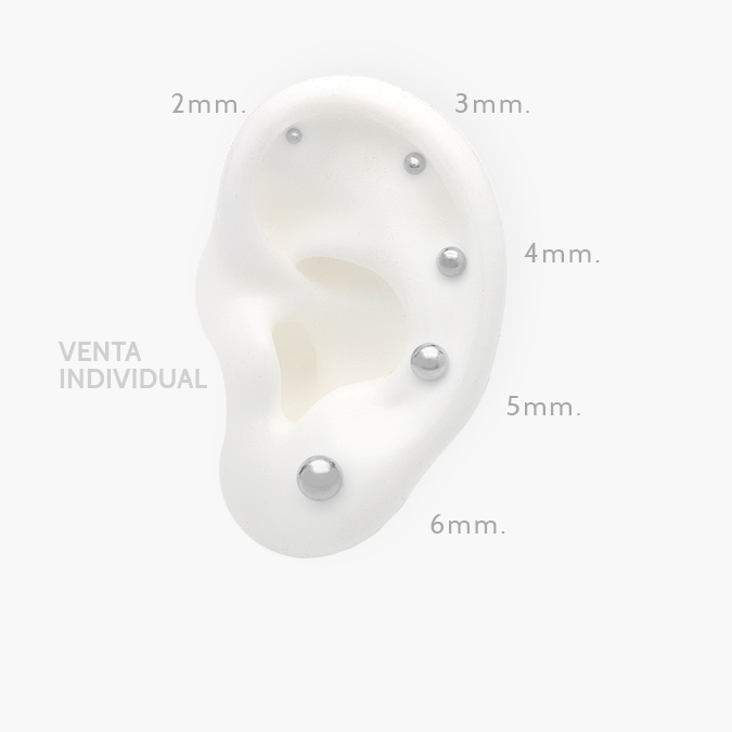 AAP0209 Piercing Acero Inoxidable 209 - Imagen 1