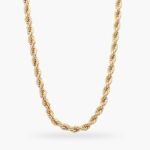 Cadena Chapa de Oro Torsal 5mm. 0025