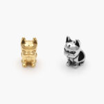 Dije Acero Inoxidable Perro 535 - Oro