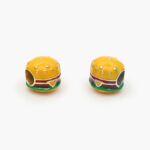 Dije Acero Inoxidable Hamburguesas 538 - Oro