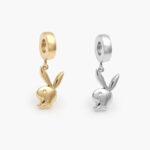 Dije Acero Inoxidable Conejo 592 - Oro