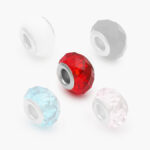 Dije Acero Inoxidable Zirconias Colores 624