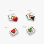 Charm Acero Inoxidable Nomination Corazones - Modelo 1