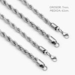 Cadena Acero Inoxidable Torsal 7mm. 0071