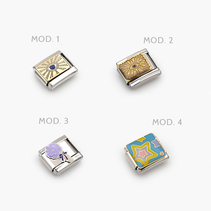 nom6 Charm Acero Inoxidable Nomination Astros - Imagen 1