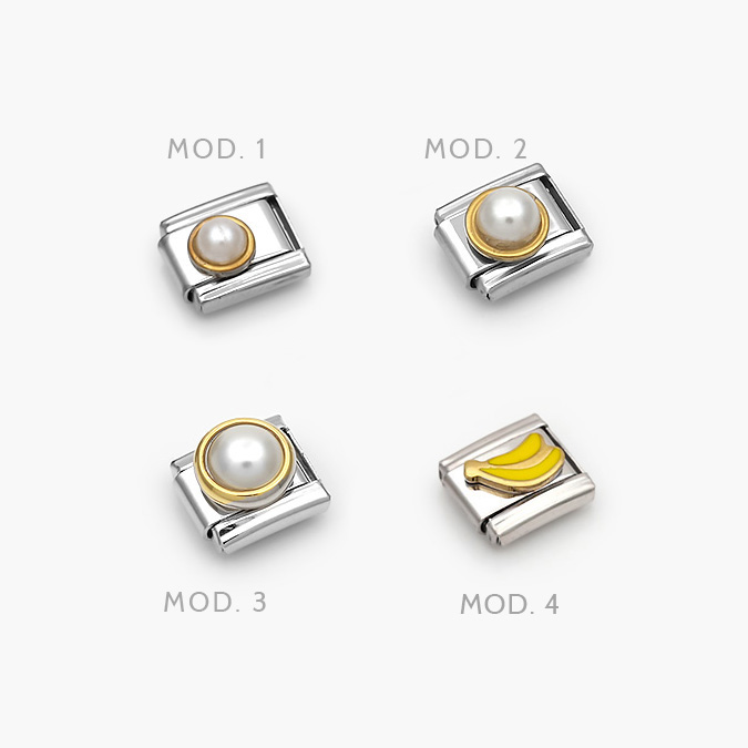 NOM39 Charm Acero Inoxidable Nomination Perlas - Imagen 1