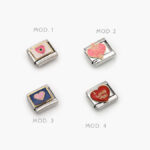 Charm Acero Inoxidable Nomination Corazones