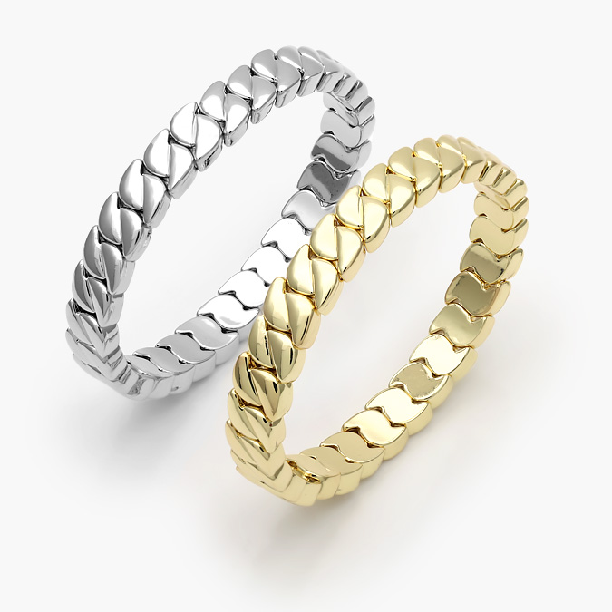 CTP0521 Brazalete Elástico Chapa de Oro 0521 - Imagen 1