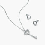 Juego Acero Inoxidable Llave Corazón 0181 - Imagen 2