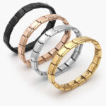 Brazalete Acero Inoxidable Nomination 18 Eslabones