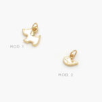 Mini Dije Animales Chapa de Oro - Modelo 1
