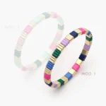 Brazalete Elástico Chapa de Oro Colores 0528