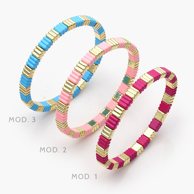 CTP0572 Brazalete Elástico Color Chapa de Oro 572 - Imagen 1