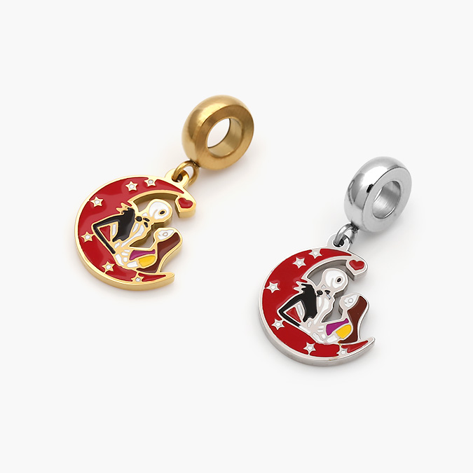 ACH0659 Colgante Jack & Sally Acero Inoxidable 659 - Imagen 1