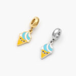 Colgante Cono Nieve Acero Inoxidable 673 - Oro