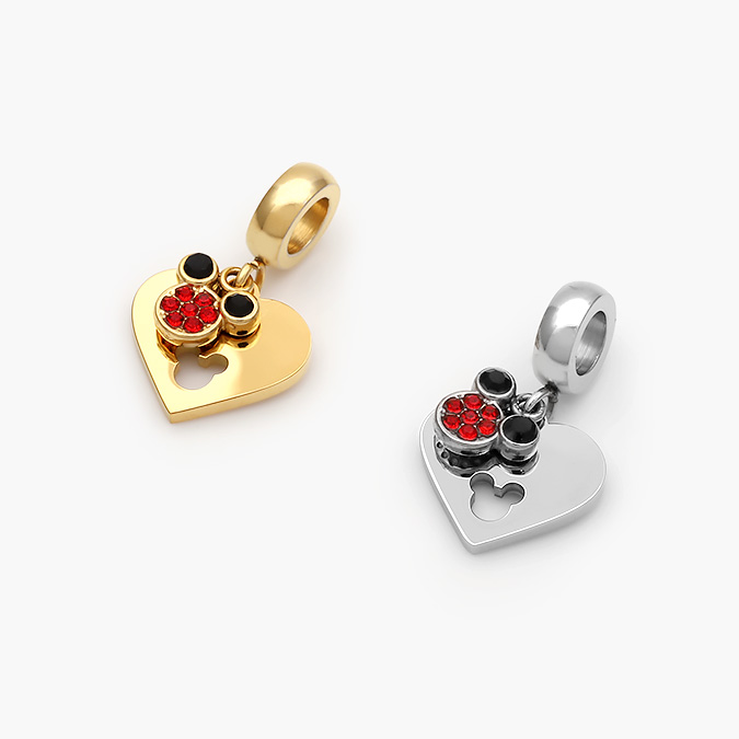 ACH0678 Colgante Corazón MM Acero Inoxidable 678 - Imagen 1