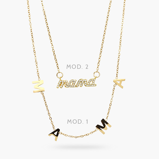 AD0503 Collar Acero Inoxidable MAMA 503 - Imagen 1