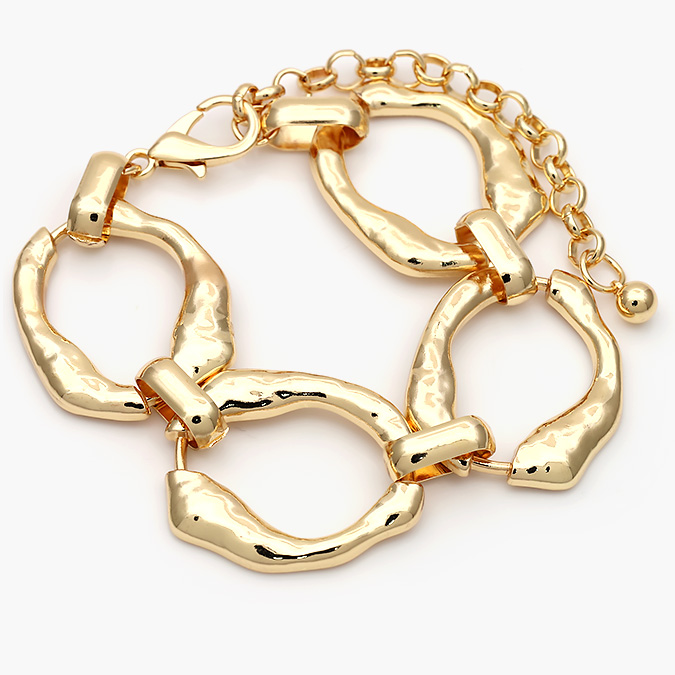 CP0222-2 Pulso Chunky Chapa de Oro 222-2 - Imagen 1