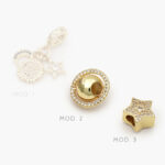 Dije Astros Chapa de Oro 77 - Modelo 1