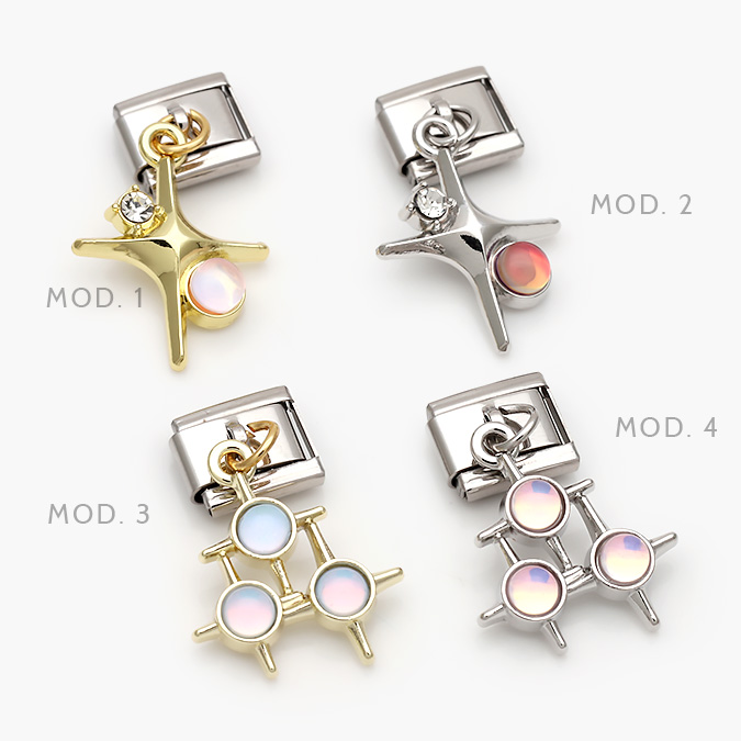 ACN0137 Charm Estrellas Acero Inoxidable Grupo 137 - Imagen 1