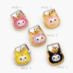 Charm Gato Acero Inoxidable Grupo 146