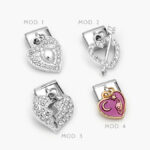 Charm Corazón Acero Inoxidable Grupo 156
